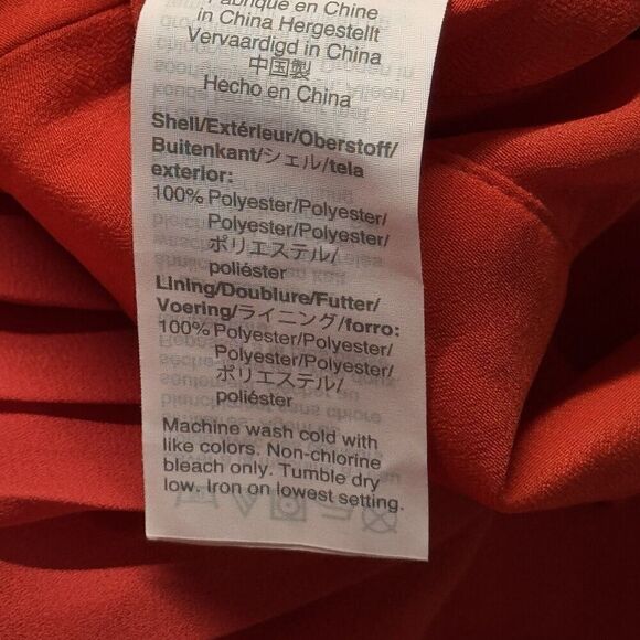 J. Crew Skirt Women’s Sz 18 Red Long Pleated Holiday City Family Photo Modest - Picture 11 of 14